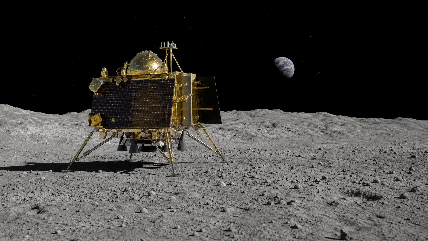 Chandrayaan: il programma lunare indiano che ha toccato il polo sud