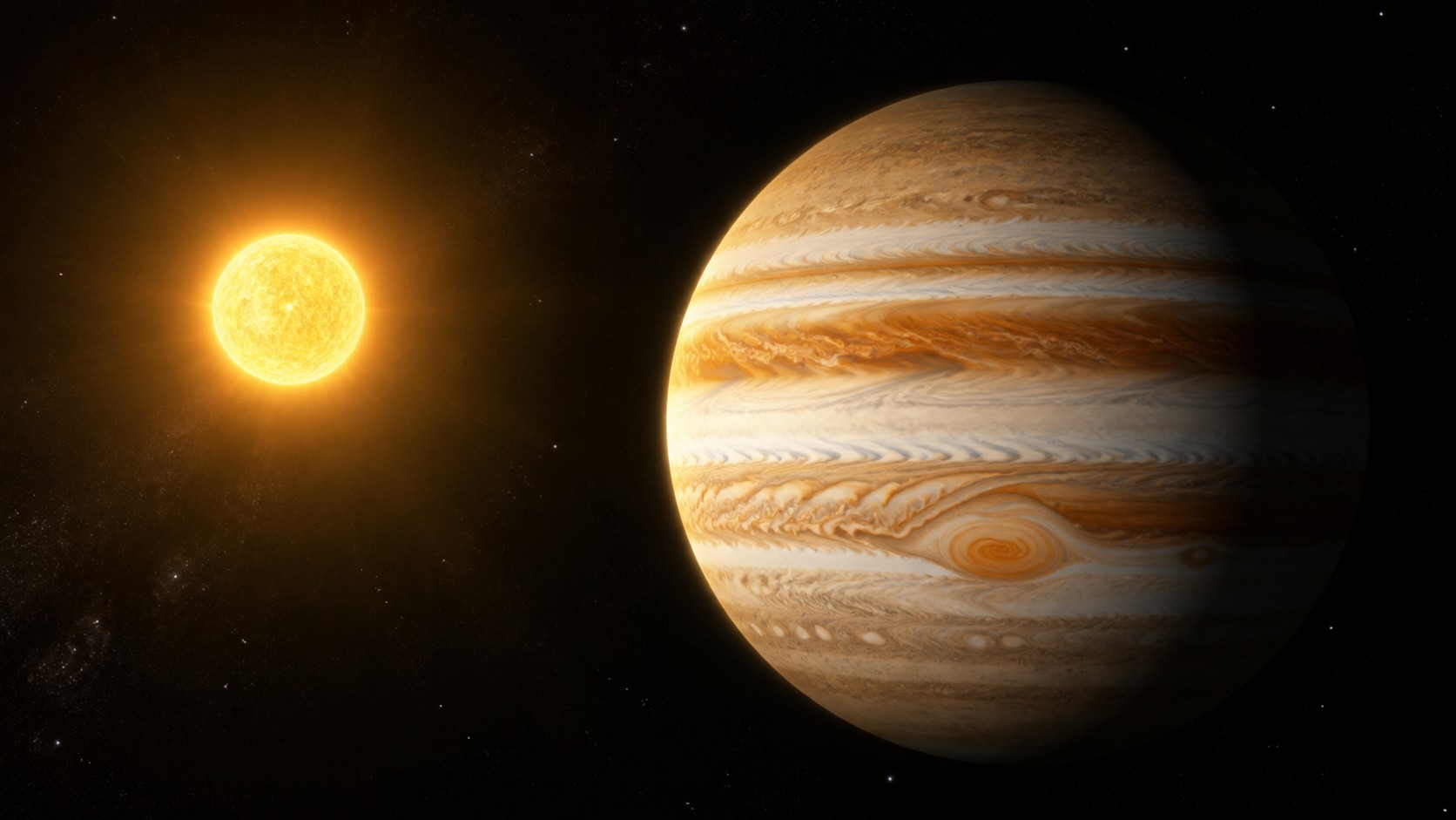Perché Giove non è diventato una stella