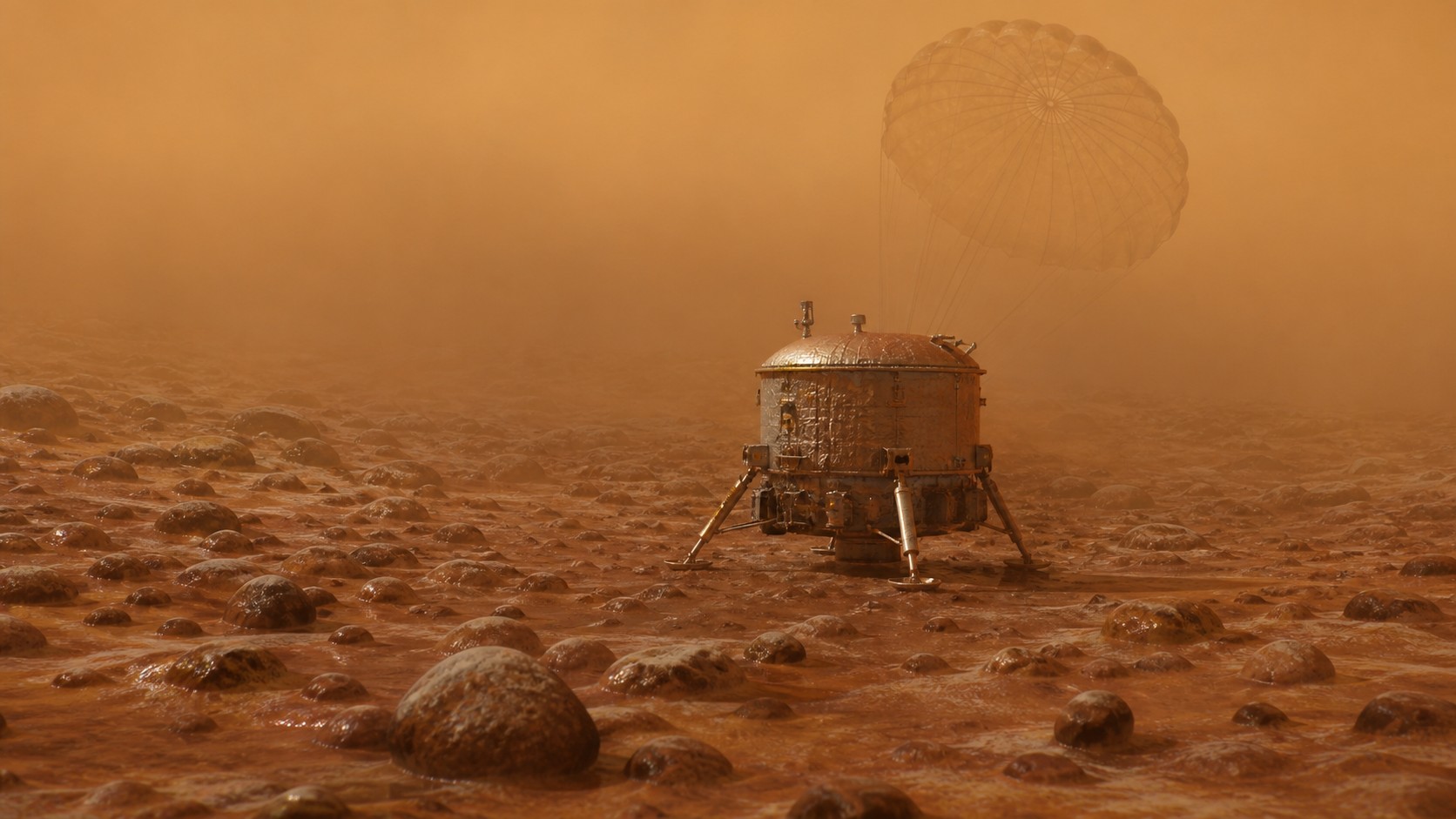 L'atterraggio di Huygens su Titano