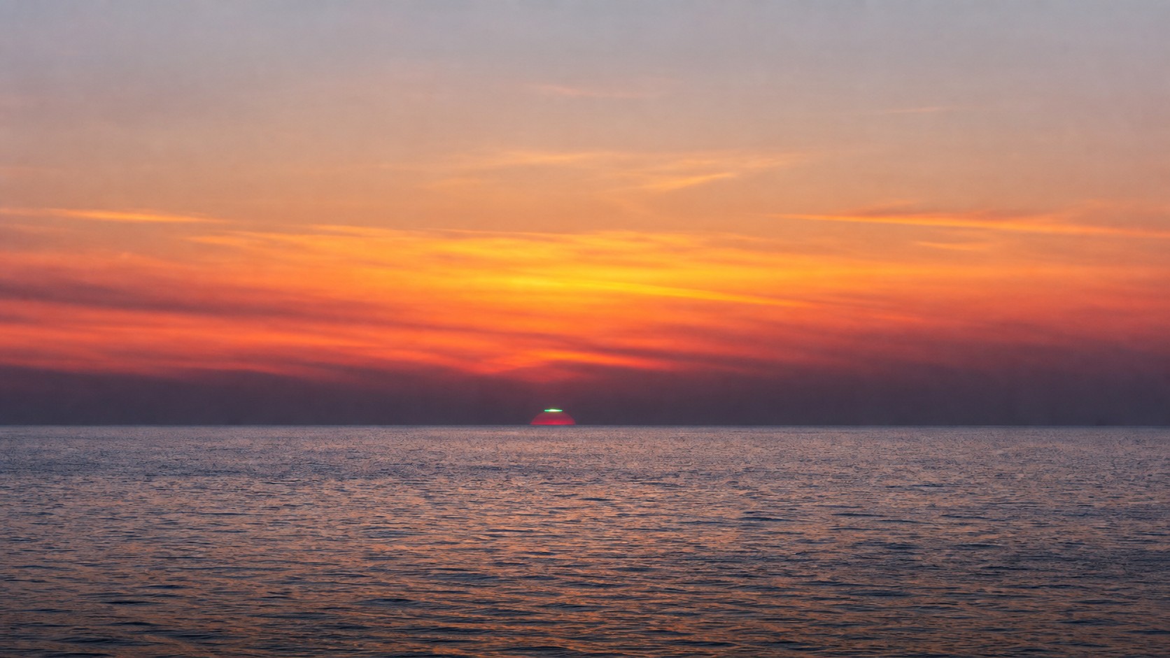 Il lampo verde: il fenomeno rarissimo al tramonto