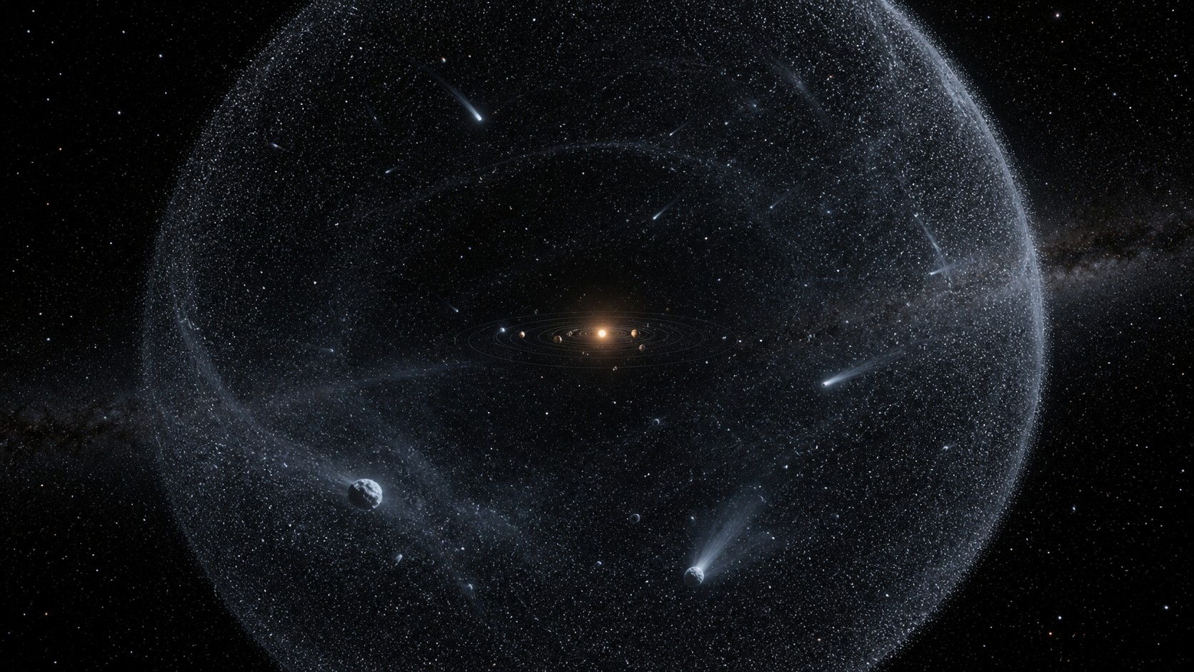 La Nube di Oort e le comete di lunghissimo periodo
