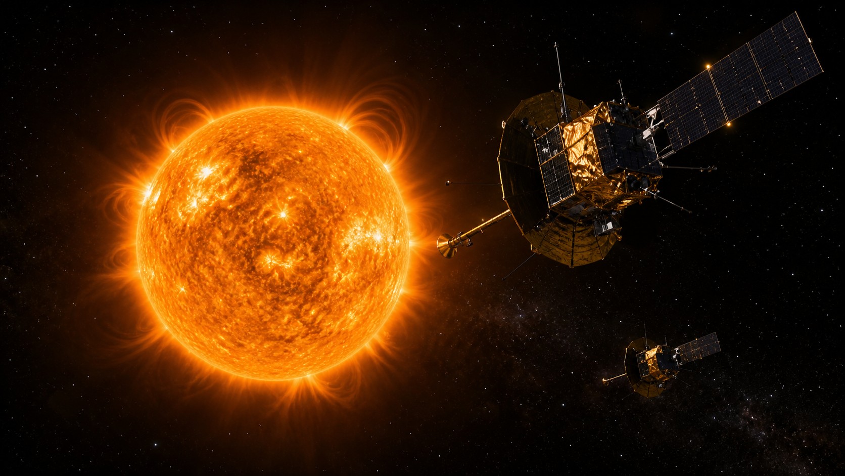 Le sonde gemelle STEREO e la visione 3D del Sole