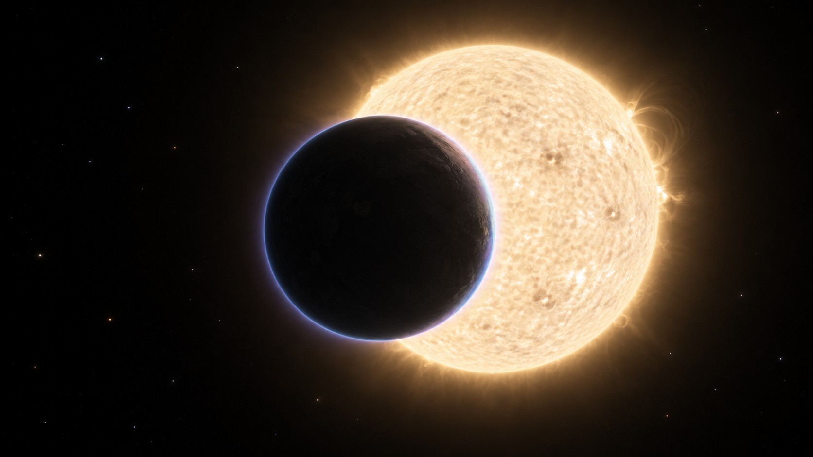 Come si scopre di cosa è fatta l'atmosfera di un pianeta lontanissimo