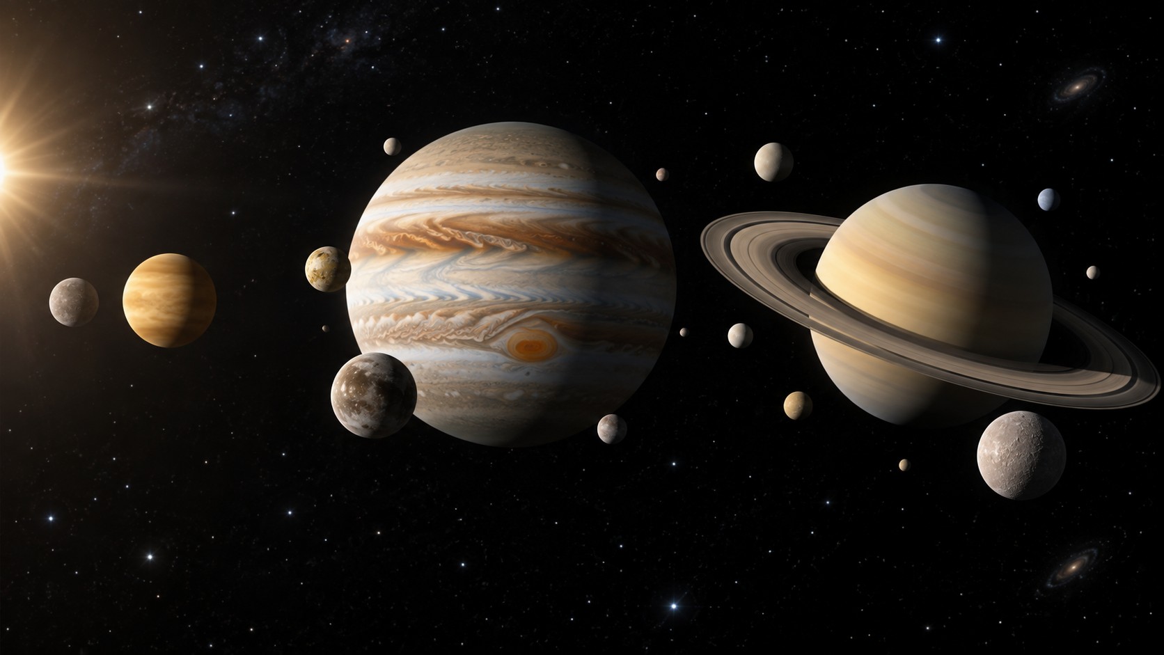 Perché alcuni pianeti hanno più lune di altri