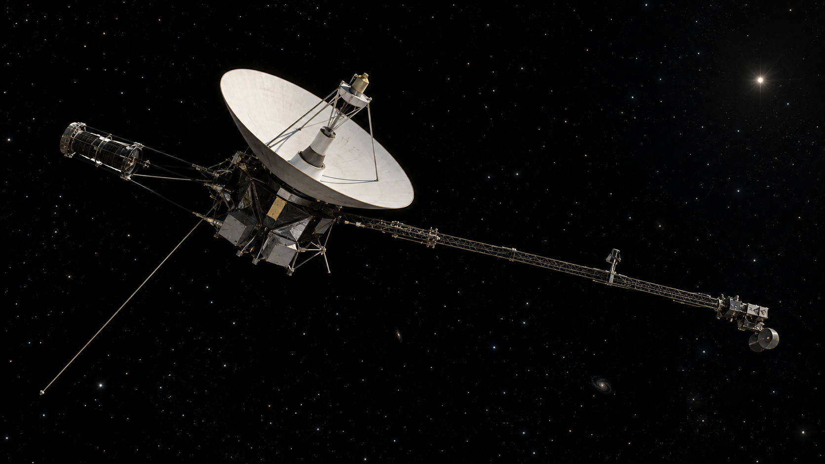 Perché nello spazio un oggetto in movimento non si ferma mai
